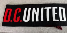 DC United Inaugural Season Scarf Soccer / 60" x 7"