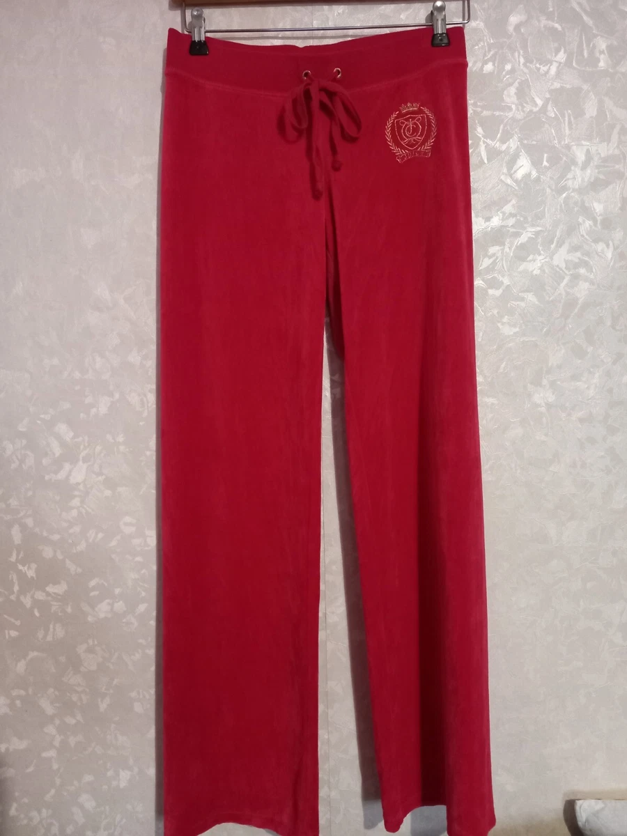 Red juicy online couture tracksuit bottoms