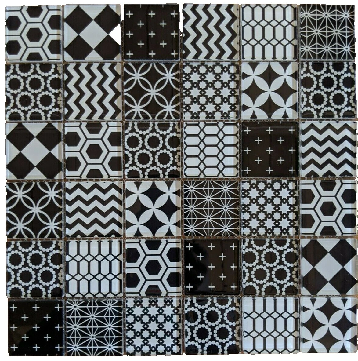 White Bathroom Mosaic Tile Sheets Tiles