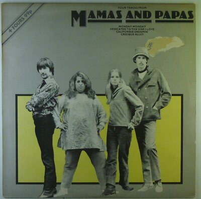 12'' Maxi - Mamas & Papas - Four Tracks From Mamas & Papas - E2583 - cleaned