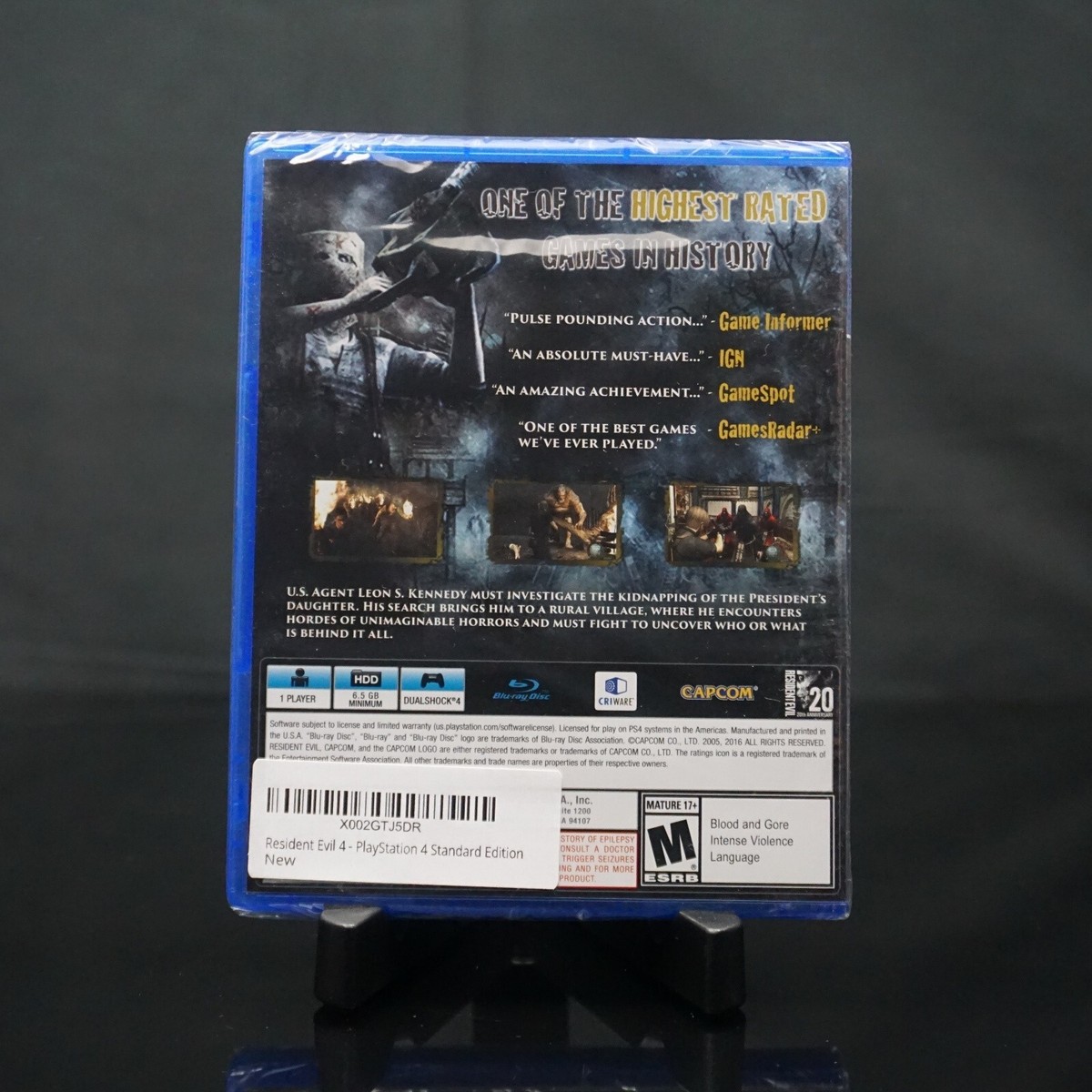 PlayStation 4 - Resident Evil 4 (Brand New, Factory Sealed, NOT