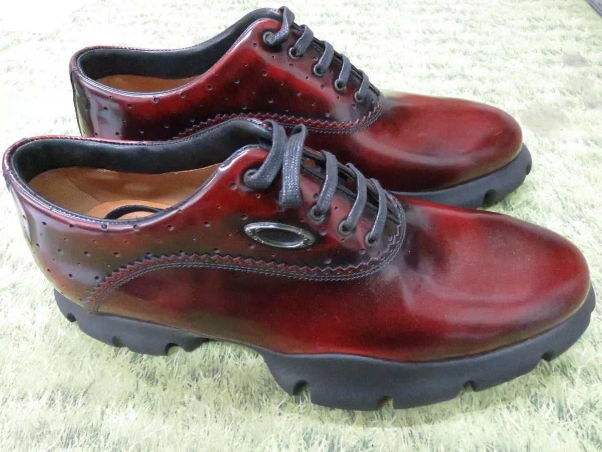 Maroon golf best sale shoes