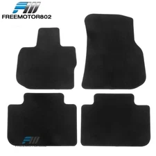 18-24 G01 X3 19-25 G02 X4 Floor Mats 1st 2nd Row Carpet Black Nylon FOR: (BMW)