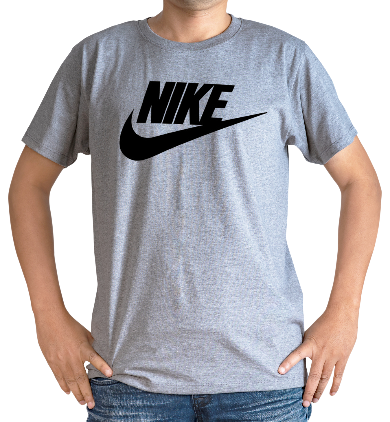 nike shirts blue and white