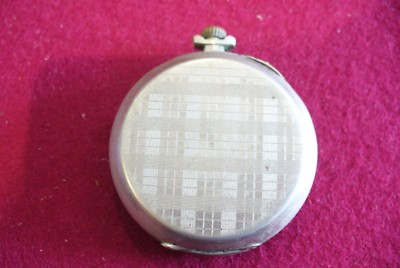 Montre De Gousset Ancienne En Argentan - État Non Fonctionnel (Pour Collection/Réparation)