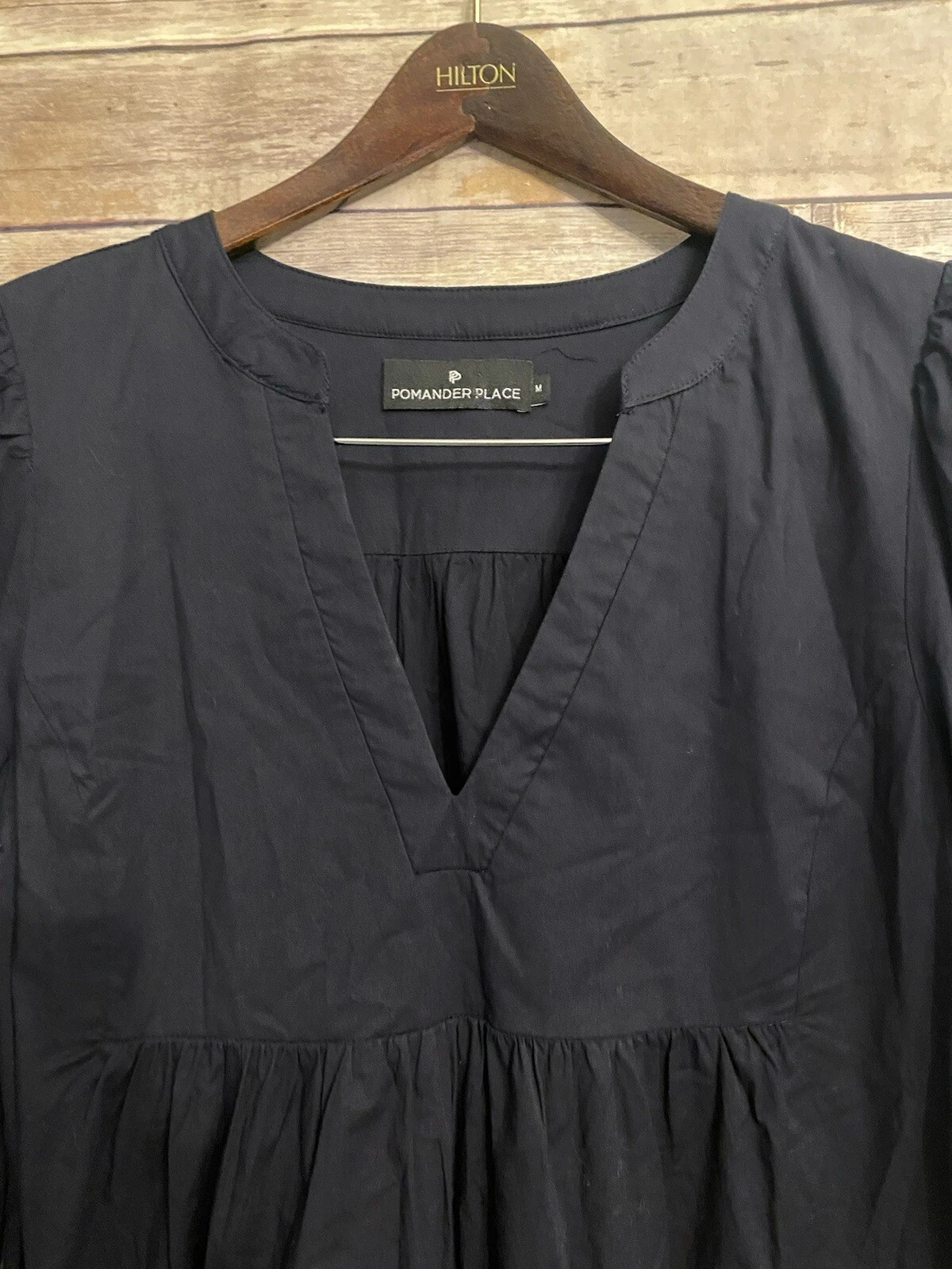 Abito Kenzo Pomander Place By Tuckernuck blu navy popeline taglia M