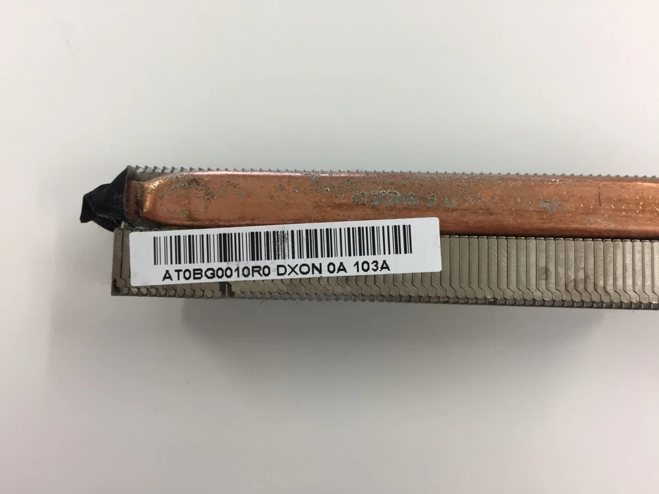 Toshiba Satellite L450D L450 Heatsink CPU Cooling Heatsink AT0BG0010R0 Genuine - Image 3 of 4