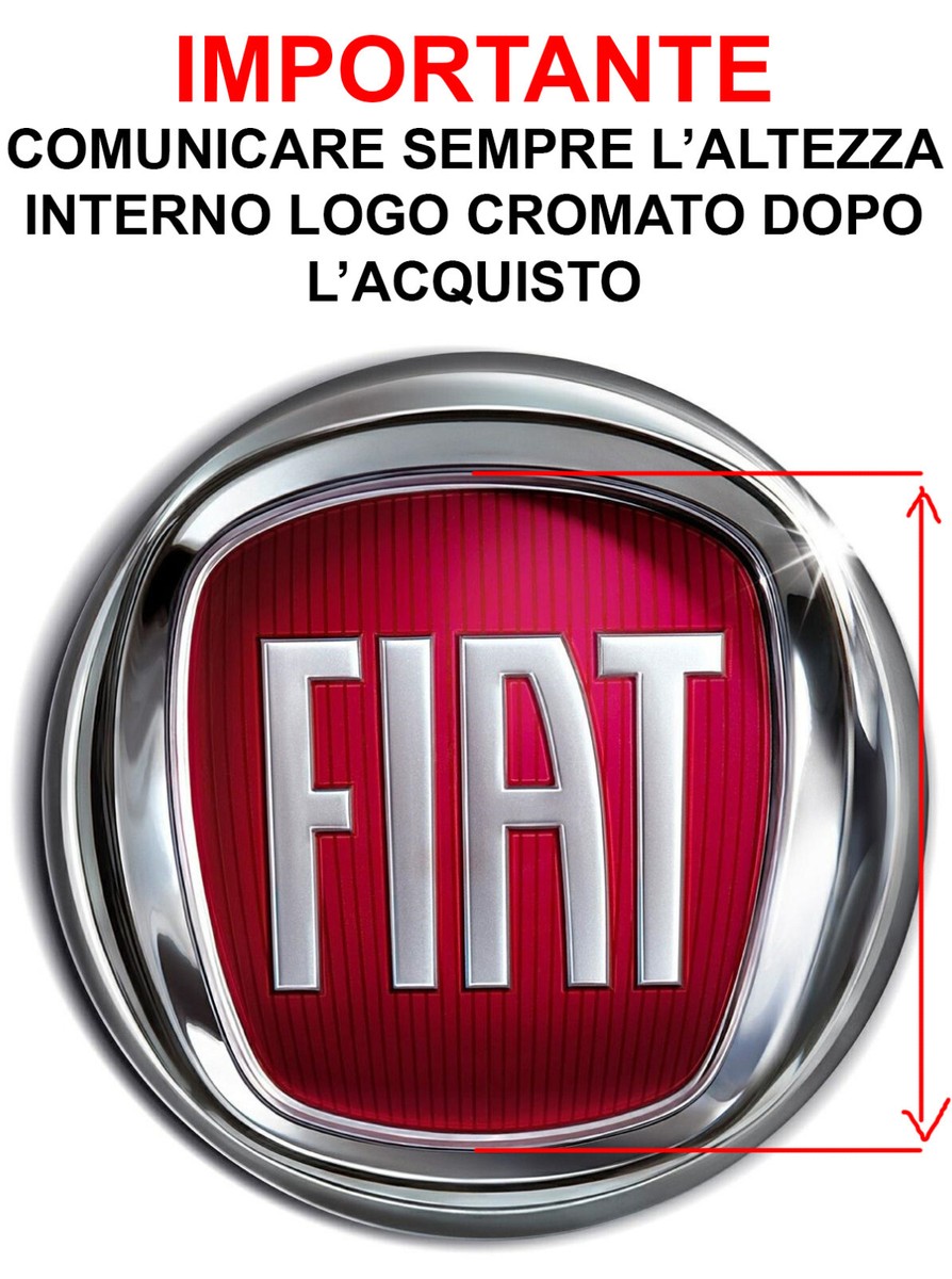 Adesivo 3D Logo Fiat Per Punto Evo - Anteriore E Posteriore, Made In Italy - Foto 11