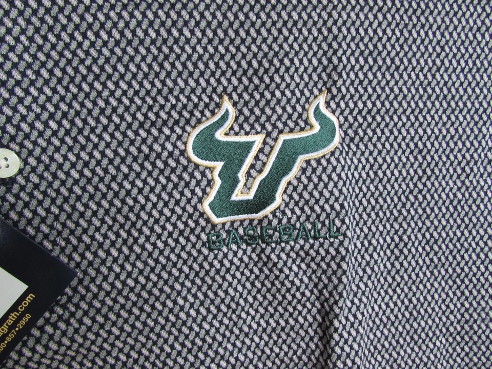 Camisa polo para hombre University of South Florida Bulls talla XXL NUEVA CON ETIQUETAS Foto 3 de 4