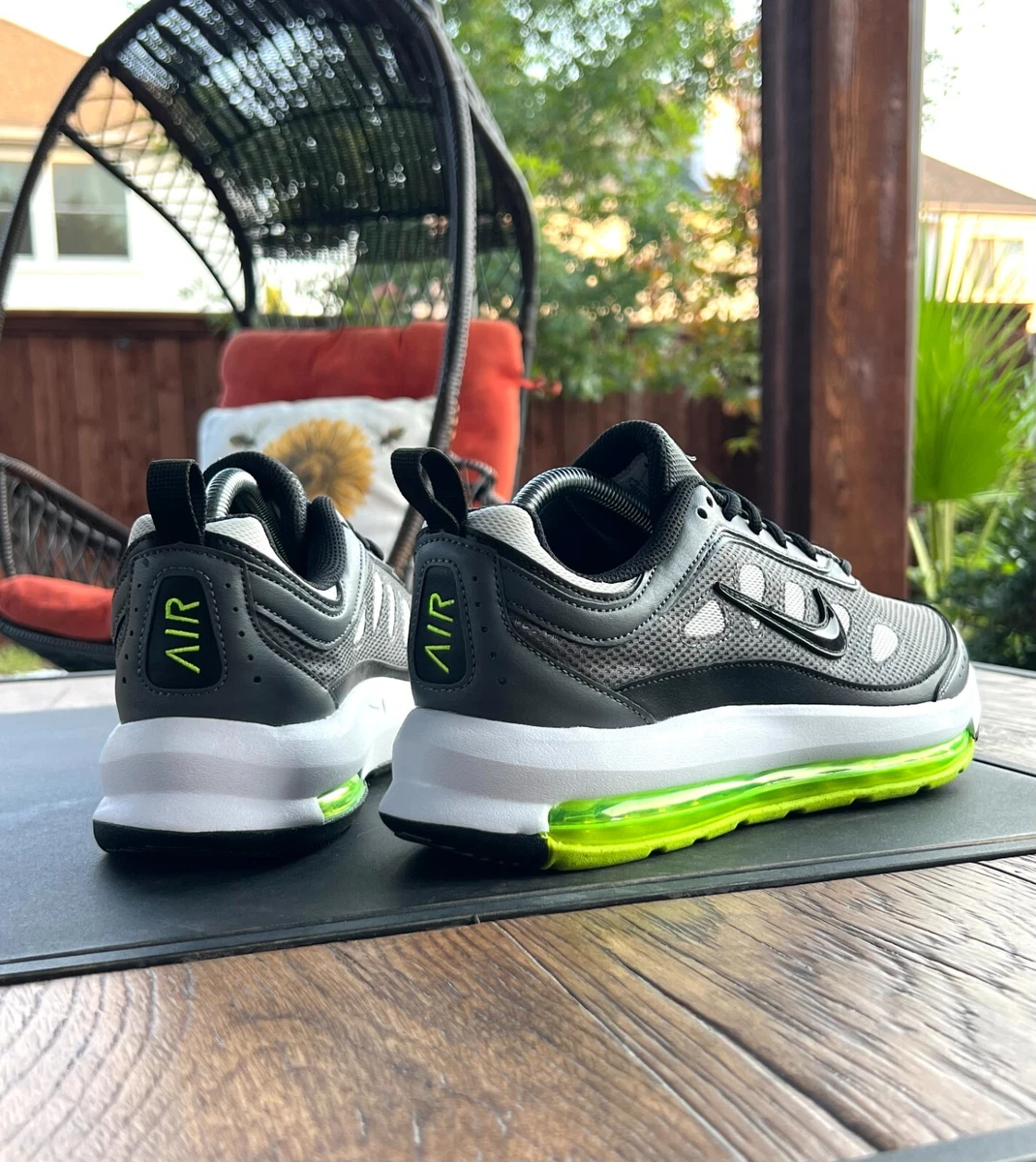 Nike Air Max AP Iron Grey Volt for Sale | Authenticity  Nike Air Max AP Men\'s Retro Shoes Iron Grey Green Volt 10 main image 0