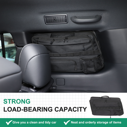 Car Trunk Right Side Window Storage Bag For Toyota Land cruiser Prado 2024 - Picture 2 of 23