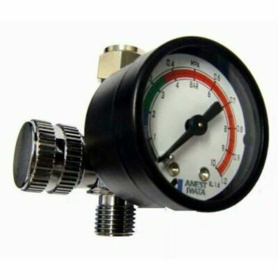 ANEST IWATA Handmanometer AJR-02S-VG Luftregler für Spritzpistolen