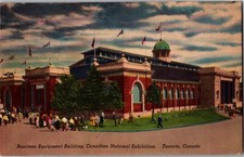 Bâtiment d'équipement d'entreprise, exposition nationale canadienne Toronto carte postale ancienne R03