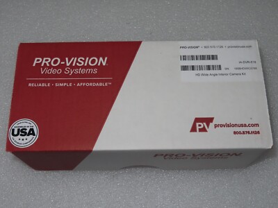 New Pro-Vision IA-DVR-818 1080p Forward Facing Camera Kit