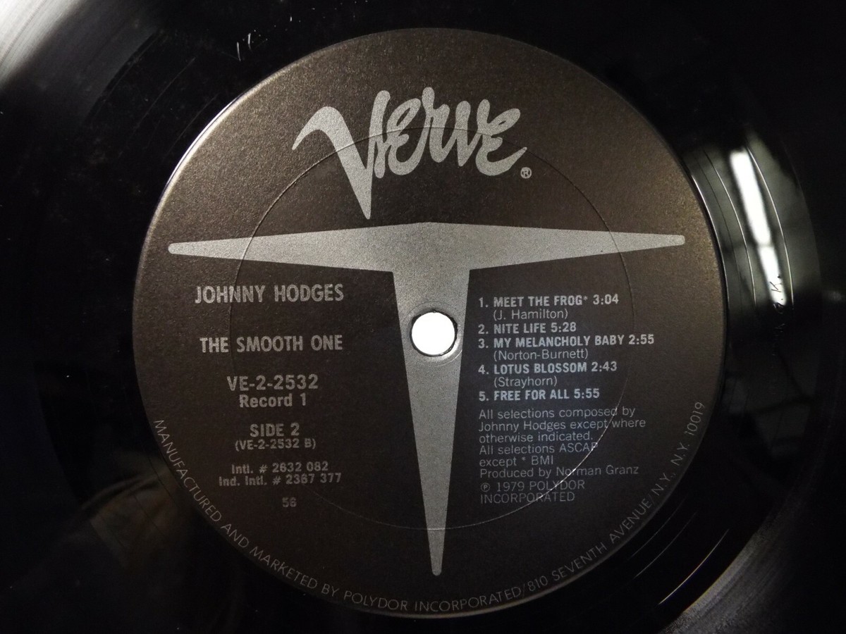 JOHNNY HODGES THE SMOOTH ONE 2XLP VINYL ALBUM | eBay