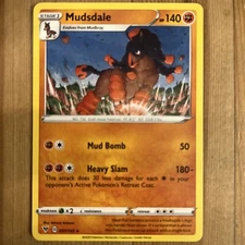 Pokemon Mudsdale Rare 097/185 Vivid Voltage