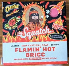 Dr. Squatch Limited Edition Soap - Flamin' Hot Bricc, 5 oz. (Cheetos)
