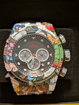 Invicta Bolt Watch Mens 53mm Aqua Plating 49140 New