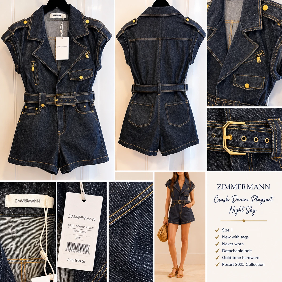 ZIMMERMANN Blue Jumpsuits & Rompers for Women for sale | eBay