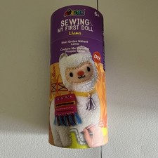 Avenir My First Sewing Kit for Ages 6 Premium Plush Llama