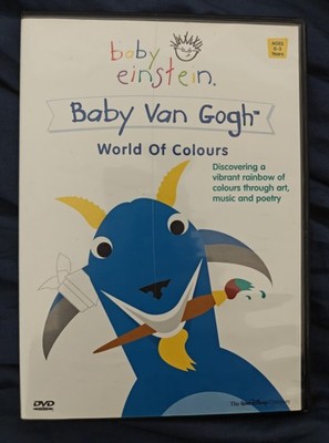 Rare HTF 2005? Baby Einstein Baby Van Gogh UK PAL DVD
