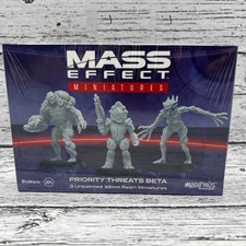 Mass Effect Miniatures Priority Threats Beta Resin Miniatures 32mm