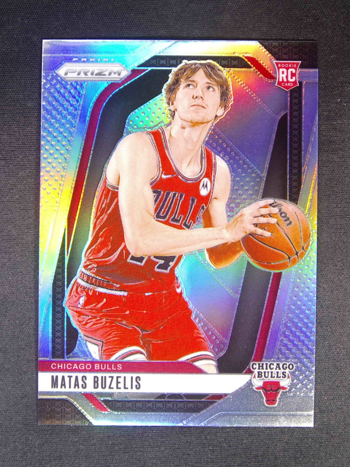 2024-25 Panini Prizm Matas Buzelis #252 RC Rookie Prizm