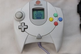 Sega Dreamcast Console Bundle with Controller, VMU & AV Cables