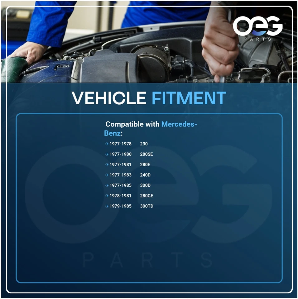 Power Window Regulator Only For Mercedes-Benz 230 77-78 Left 1237202746 740-456 - Image 4 of 4