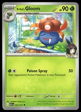 Erika's Gloom 002/217 Uncommon Ascended Heroes Pokemon Near Mint