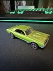 HOT WHEELS REDLINE CUSTOM COUGAR ANTIFREEZE DARK INTERIOR 1968