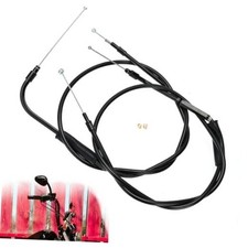 41.3" Throttle  Idle Cable Kit for 2000-2006 41.3" Touring  Softail Black