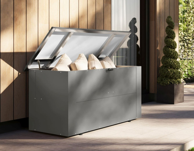 Auflagenbox Metall Wasserdicht HIMALIA 1 Metallbox 134,5x62,5x72,5cm +AKTION+
