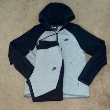 nike tech fleece Tracksuit - Black Grey - Medium - 928483- 805162-