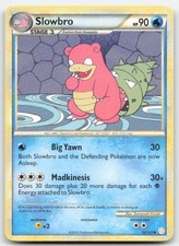 Slowbro 52/123 HeartGold SoulSilver Pokemon TCG MP