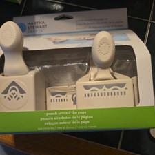 Martha Stewart Crafts Punch Around The Page Set Flourish Lace Brand New