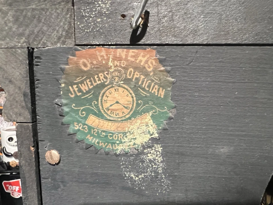 Антикварные каминные часы - Изображение 4 из 4