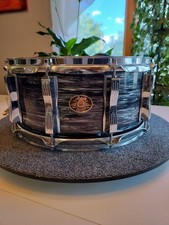 Tamburo rullante Ludwig L90MX6 1999 90° anniversario 6,5X14 Black Oyster Pearl 7 strati