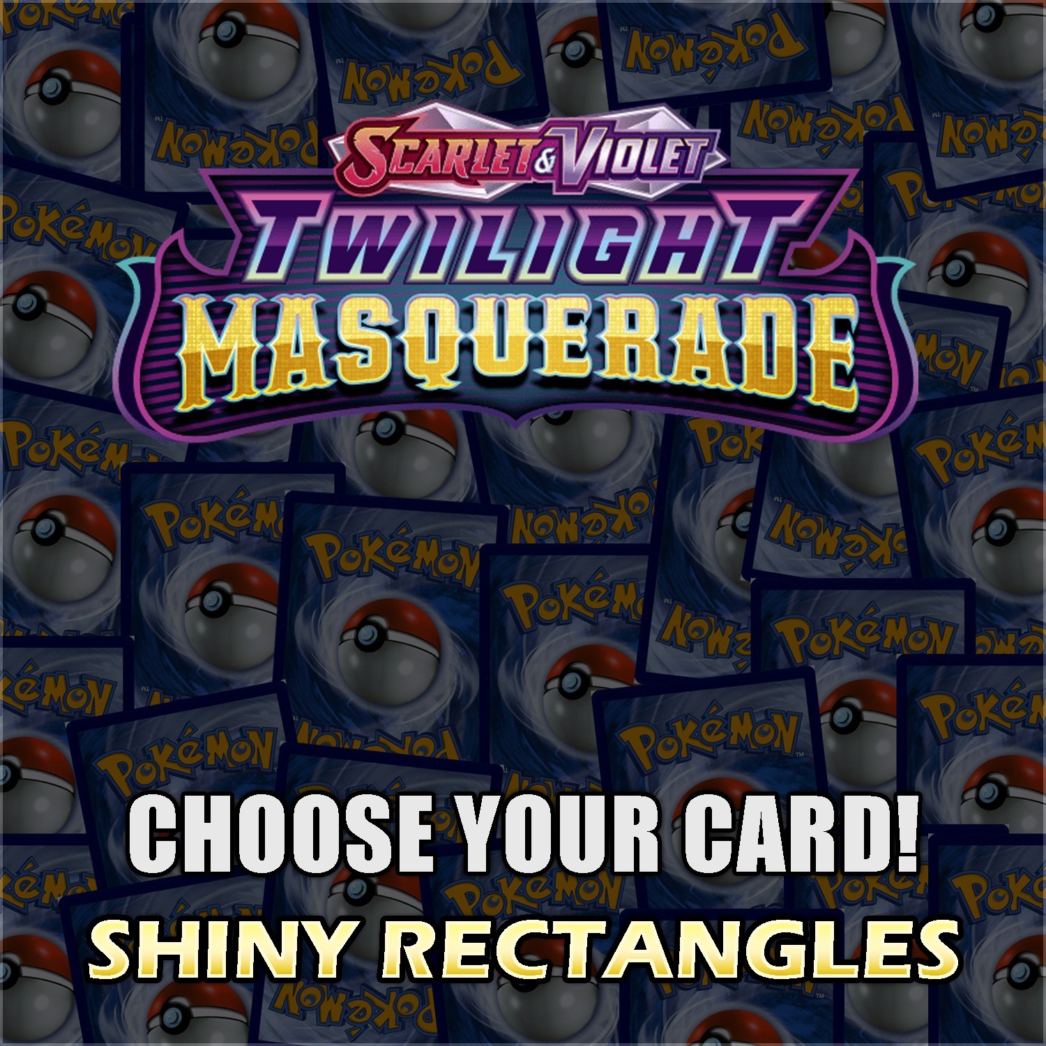 Twilight Masquerade Pokemon Cards Reverse Holo Rare EX Master Set Singles Pick