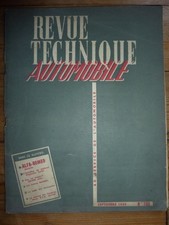 Revue technique Alfa Romeo GIULIETTA