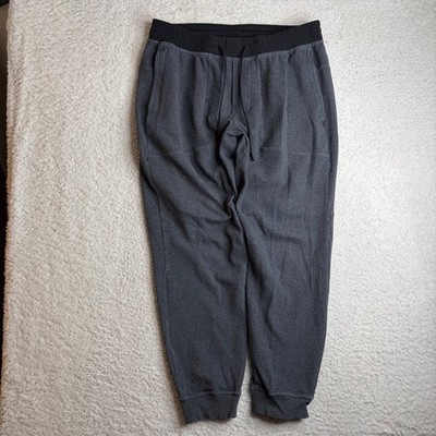 Lululemon At Ease Jogger Textured Charcoal Grey Mens XL LM5642S