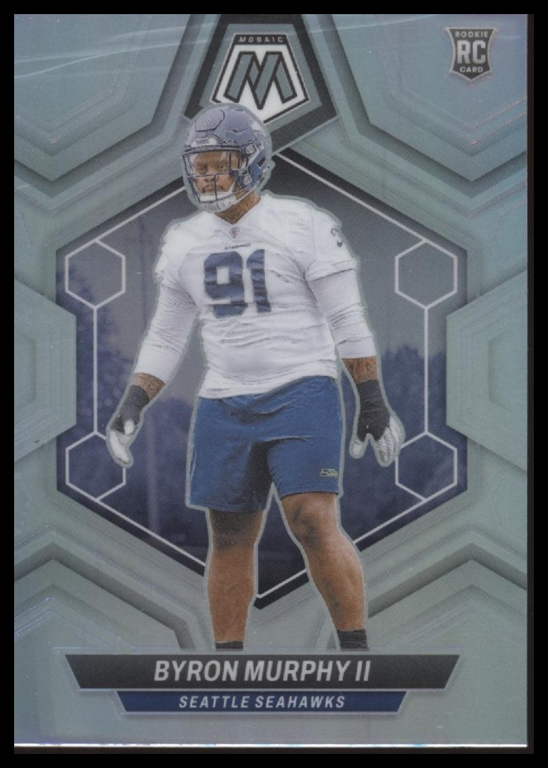 2024 Panini Mosaic #316 Byron Murphy II Silver