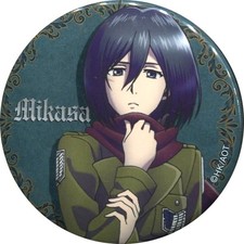 Mikasa Ackerman Attack on Titan Chara Badge Collection Anime Key Fra Japan O2859