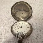New ListingAntique Eureka Illinois Pocket Watch 11s 15J Lever Set Gilt Silver Case 204093