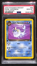 Dark Vaporeon 45/82 Team Rocket Regular for sale online | eBay