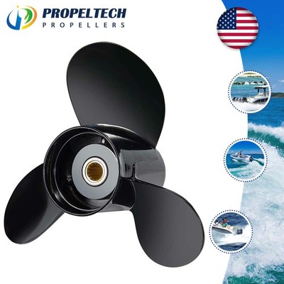 14 x 13P Outboard Boat Propeller for Evinrude Engines 40-140HP 13 Spline 765181