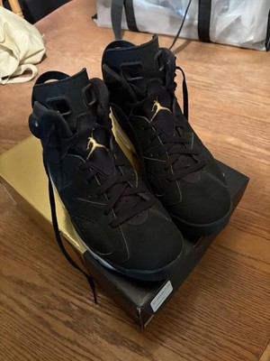 Jordan 6 Dmp Black Gold Size 10.5