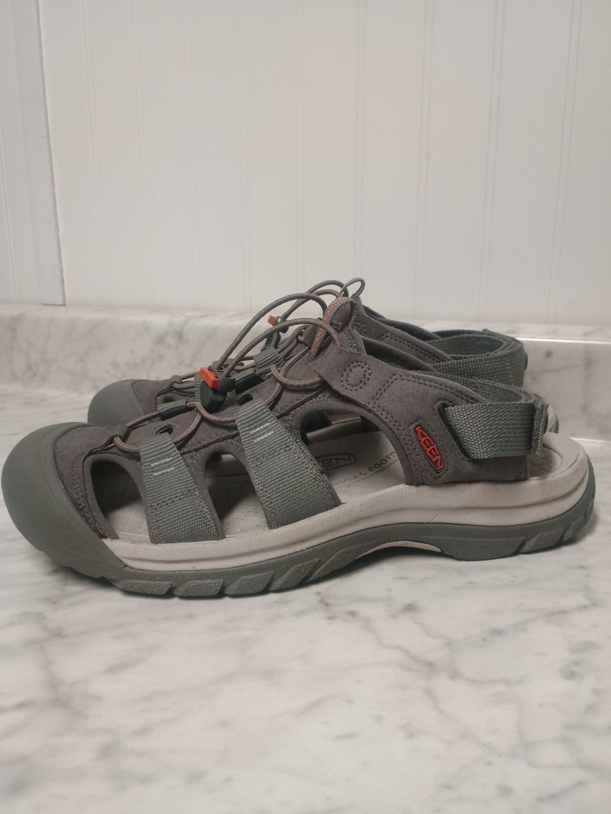 Keen Rapids H2 sandali uomo grigio scarpe sportive da trekking taglia 12 uomo grigio