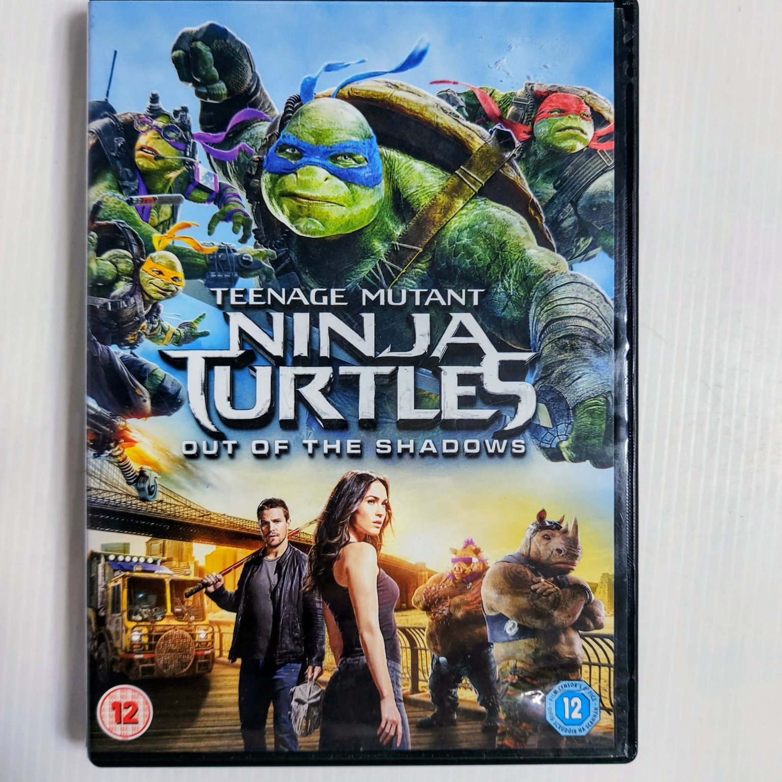 TMNT Out of the Shadows DVD 2016 Megan Fox, Stephen Amell, Special Features