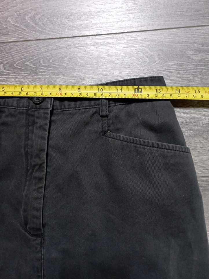 Falda deportiva Geoffrey Beene para mujer talla 6 gris oscuro línea A 100 % algodón verano Foto 2 de 4